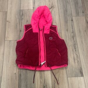 FP Movement by Free People Pink and Red Vest